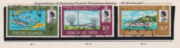 BRITISH VIRGIN ISLANDS  - 1967 Telephone Service Set  Used As Scan - British Virgin Islands