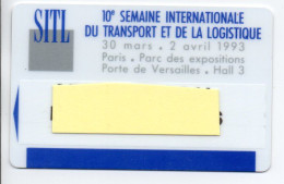 Carte Salon Badge  TRANSPORT ET LOGISTIQUE   Card FRANCE Karte (F 649) - Cartes De Salon Et Démonstration