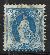 SUISSE 1906: Le ZNr. 93A, "Helvétie Debout" Obl. - Used Stamps