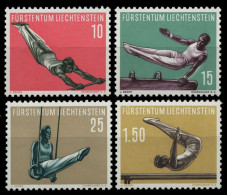 Liechtenstein 1957 - Mi-Nr. 353-356 ** - MNH - Sport - Ungebraucht
