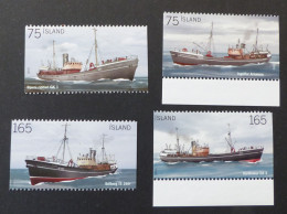 Island 2010 Ship Schiffe Michel: 1269 -72  Postfrisch ** MNH  #6298 - Unused Stamps