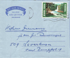 KENYA, UGANDA, TANZANIA - AEROGRAMME 1966 - LEVERKUSEN/DE /1506 - Kenya, Ouganda & Tanzanie