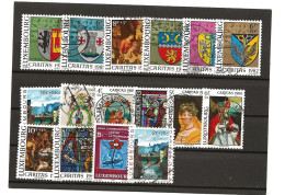 401 - 15 - Lot Timbres Oblitérés Du Luxembourg - Gebruikt