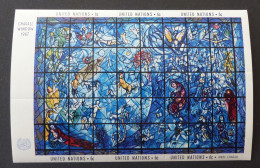 UNO NEW YORK Block 4  Chagall, 1967 Postfrisch MNH **  #6299 - Ongebruikt