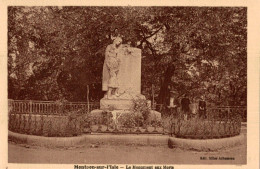 CPA Montpon-sur-l'Isle Le Monument Aux Morts - Monuments Aux Morts