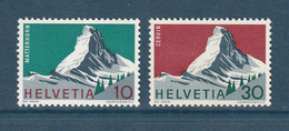 Suisse - YT N° 753 Et 754 ** - Neuf Sans Charnière - 1965 - Nuevos