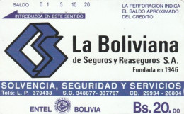 PHONE CARD BOLIVIA (E59.26.2 - Bolivien