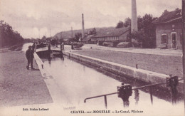 CHATEL SUR MOSELLE(BATEAU DE PENICHE) - Chatel Sur Moselle