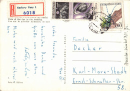 G8871 - Karlovy Vary Einschreiben Nach Karl Marx Stadt - Covers & Documents