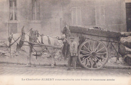 13 / MARSEILLE  / BONNE ANNEE / CHARRETIER ALBERT SEUL - Straßenhandel Und Kleingewerbe