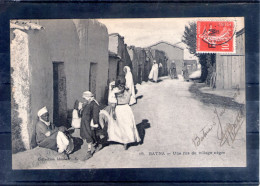 Algérie. Batna. Une Rue Du Village - Batna