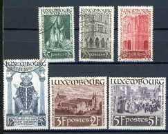 AZ-16 Luxembourg N° 294 à 299 Oblitérés. A Saisir !!! - Used Stamps
