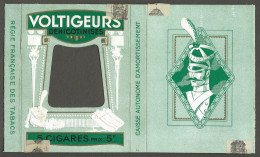 Etui Cigares   -  Voltgeurs Extra -  5 Cigares - Regie Francaise Des Tabacs - Prix  5 F - En Leger Relief - Etuis à Cigarettes Vides