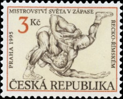 ** 86 Czech Republic WORLD CHAMPIONSHIP IN GRECO-ROMAN WRESTLING, PRAGUE 1995 - Worstelen