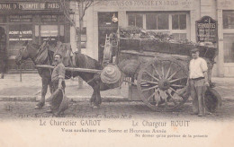 13 / MARSEILLE - 1911 - SERVICE PUBLIC NETTOIEMENT / CHARRETIER / SECTION N°6 / BOULEVARD DES DAMES - Artesanos