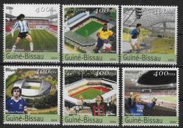 GUINEE BISSAU  N° 1660/65 * * ( Cote 12e ) Cup 2006 Football Soccer Fussball Stades - 2006 – Germania