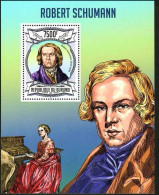 Burundi 2013 German Musician And Composer Robert SchumannMS MNH - Neufs