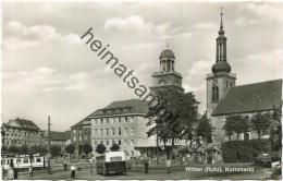 Witten - Kornmarkt - Strassenbahn - Foto-AK - Verlag Cramers Kunstanstalt Dortmund Gel. 1968 - Witten