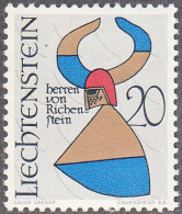 LIECHTENSTEIN  SCOTT NO 411  MNH  YEAR  1966 - Ungebraucht