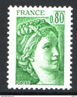 Francia 1978 Unif.1970A **/MNH VF - 1977-1981 Sabine De Gandon