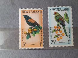 1962	New Zealand	Birds (F76) - Unused Stamps