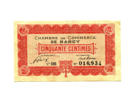 50 Centimes Chambre De Commerce Nancy SUP - Chambre De Commerce