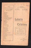 Leurs Crimes ( Edition De 1917)  (PPP45960) - Guerre 1914-18