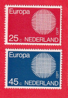 NDL0742- HOLANDA 1970 SCOTT 483_ 4- MNH_ EUROPA CEPT - Ongebruikt