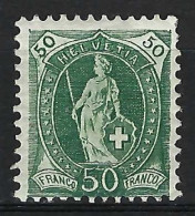 SUISSE Ca.1905: Le ZNr. 90A "Helvétie Debout" Neuf*, FORTE COTE - Nuevos