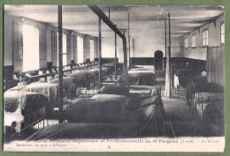 CPA Vue Très Rare - YONNE - ÉCOLE SUPÉRIEURE & PROFESSIONNELLE DE SAINT FARGEAU - LE DORTOIR - Saint Fargeau