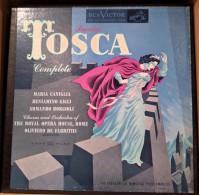 Puccini - La Tosca (Complete) - Box 2 LP's - Opera