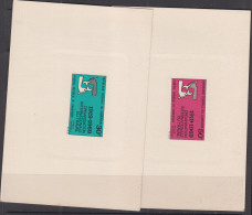 ILO - CAMEORUN- 1969 - ILO SET OF 2 DELUXE PROOF SHEETS  UNCOMMON ITEMS - OIT