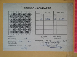 KOV 487-19- Correspondence Chess Fernschach Postcard, WIEN - BELGRADE, Schach Chess Ajedrez échecs - Schach