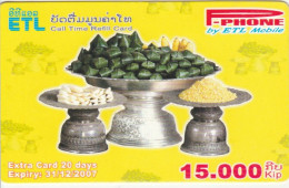 PREPAID PHONE CARD LAOS (E67.45.1 - Laos