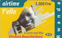 PREPAID PHONE CARD RWANDA (E67.42.1 - Ruanda