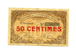 50 Centimes Chambre De Commerce Sens - Chambre De Commerce
