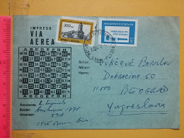 KOV 487-26 - Correspondence Chess Fernschach Postcard, BUENOS AIRES - BELGRADE, Schach Chess Ajedrez échecs - Echecs