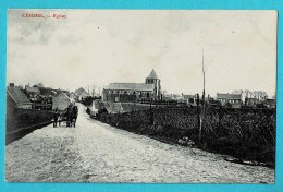 * Kemmel (Heuvelland) * (Editeur Fl. Bartier, Ypres) église, Kerk, Church, Animée, Cheval, Unique, Zeldzaam, TOP - Heuvelland