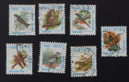 Brasil 1996  Bird     Michel Nr 2598 -04  Used Gestempelt      #6311 - Used Stamps