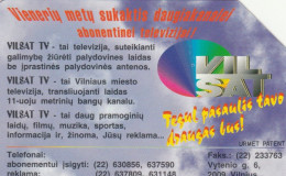 PHONE CARD LITUANIA URMET (E69.8.5 - Lituanie