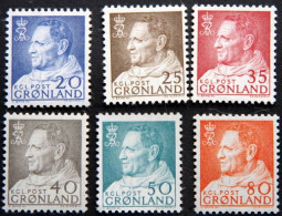 Greenland   1963-64 Frederik IX MiNr.52 - 57  MNH  (**) ( Lot F 2236 ) - Ungebraucht