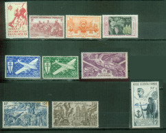 FRANCE COLONIES - AOF09 YT N° 16 30 33 67 PA 1 2 4 6 9 Neufs * Ou Nsg - Used Stamps