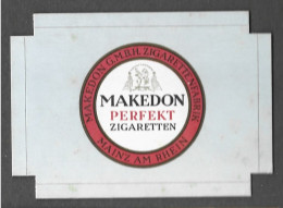 Facade  Etui Cigarette - Malekon  Perfekt  Zigaretten - Allemagne Mainz  Am Rhein - Sigarettenkokers (leeg)