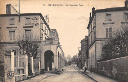 Meudon         92       Bellevue. La Grande Rue. Hôtel De La Tête Noire      N° 18      (voir Scan) - Meudon