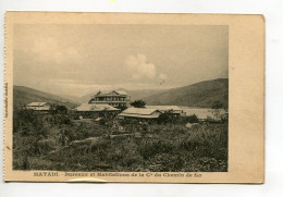 CONGO Belge MATADI  Bureaux Et Habitations De La Cie Du Chemin De Fer  1930    D18/ 2023 - Congo Belge