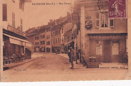 FAVERGES                                  RUE CARNOT            CAFE DE LA PLACE + CACHET AMBULANT - Faverges