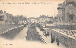 Meudon         92           Bellevue. Intérieur De La Gare. Ligne De Montparnasse        N°4   (voir Scan) - Meudon