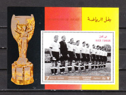 Khor Fakkan  - 1969. La Mitica Nazionale Tedesca Degli Anni '50. The Legendary German National Team Of The 1950s. MNH - Clubs Mythiques