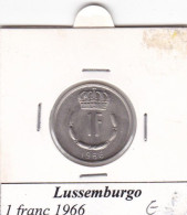 LUSSEMBURGO   1 FRANC   ANNO 1966  COME DA FOTO - Luxembourg