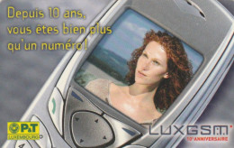 PHONE CARD LUSSEMBURGO (E72.27.6 - Luxemburgo